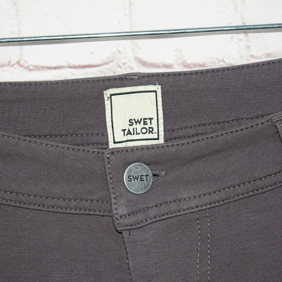 SWET TAILOR Slim fit Jean Pants Gray Stretch Cotton Spandex Size 31 - Picture 8 of 10